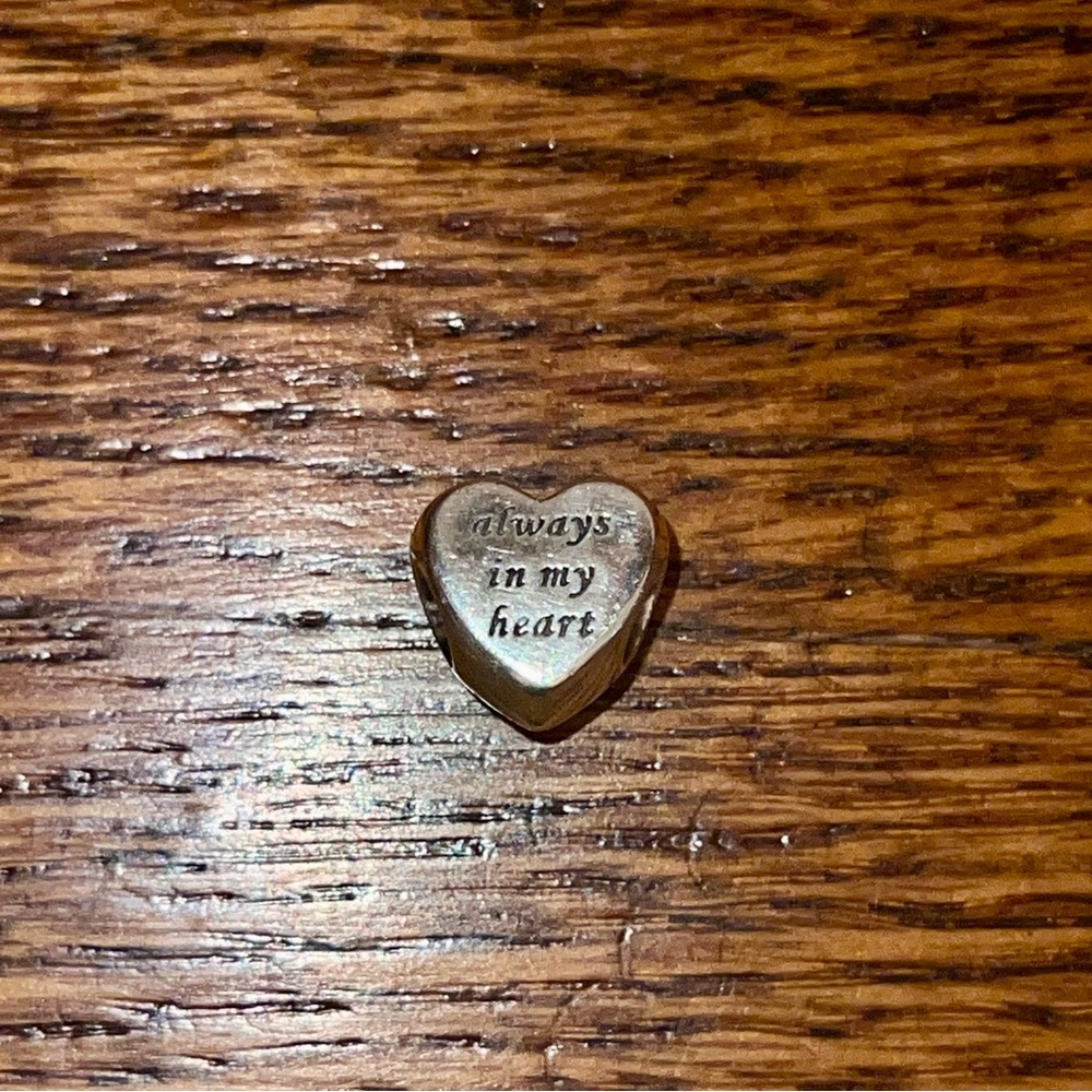 Pandora Always In My Heart Silver/14K Retired 791523CZ - Picture 4 of 8